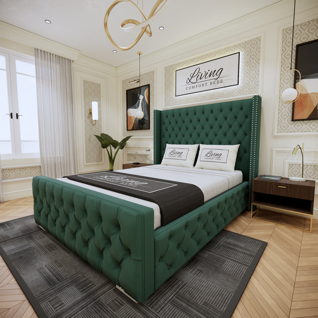 Presidential Signature Bed