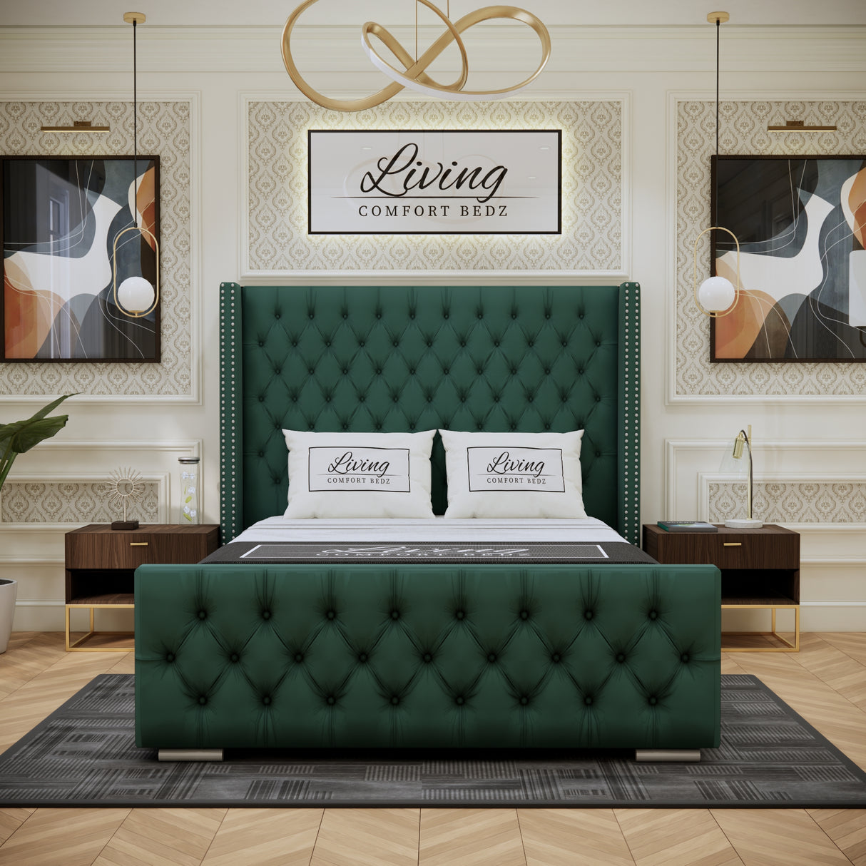 Presidential Signature Bed