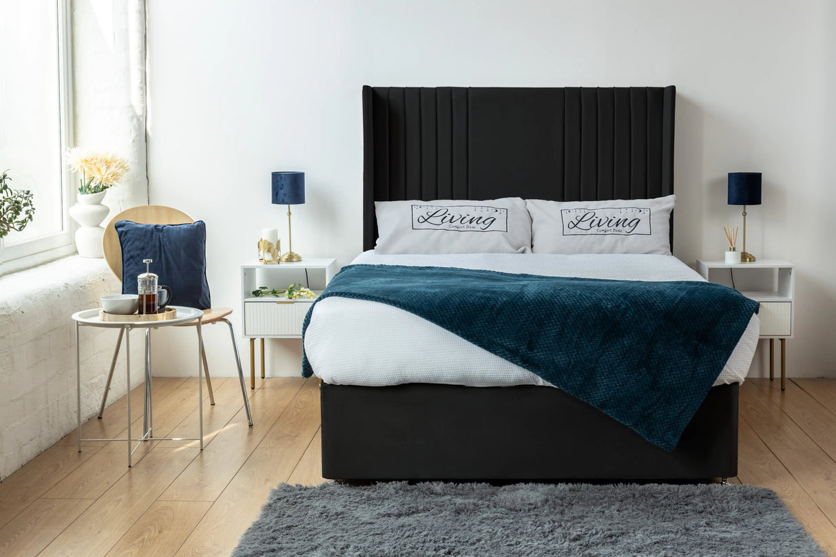 Skyline wingback Divan Bed