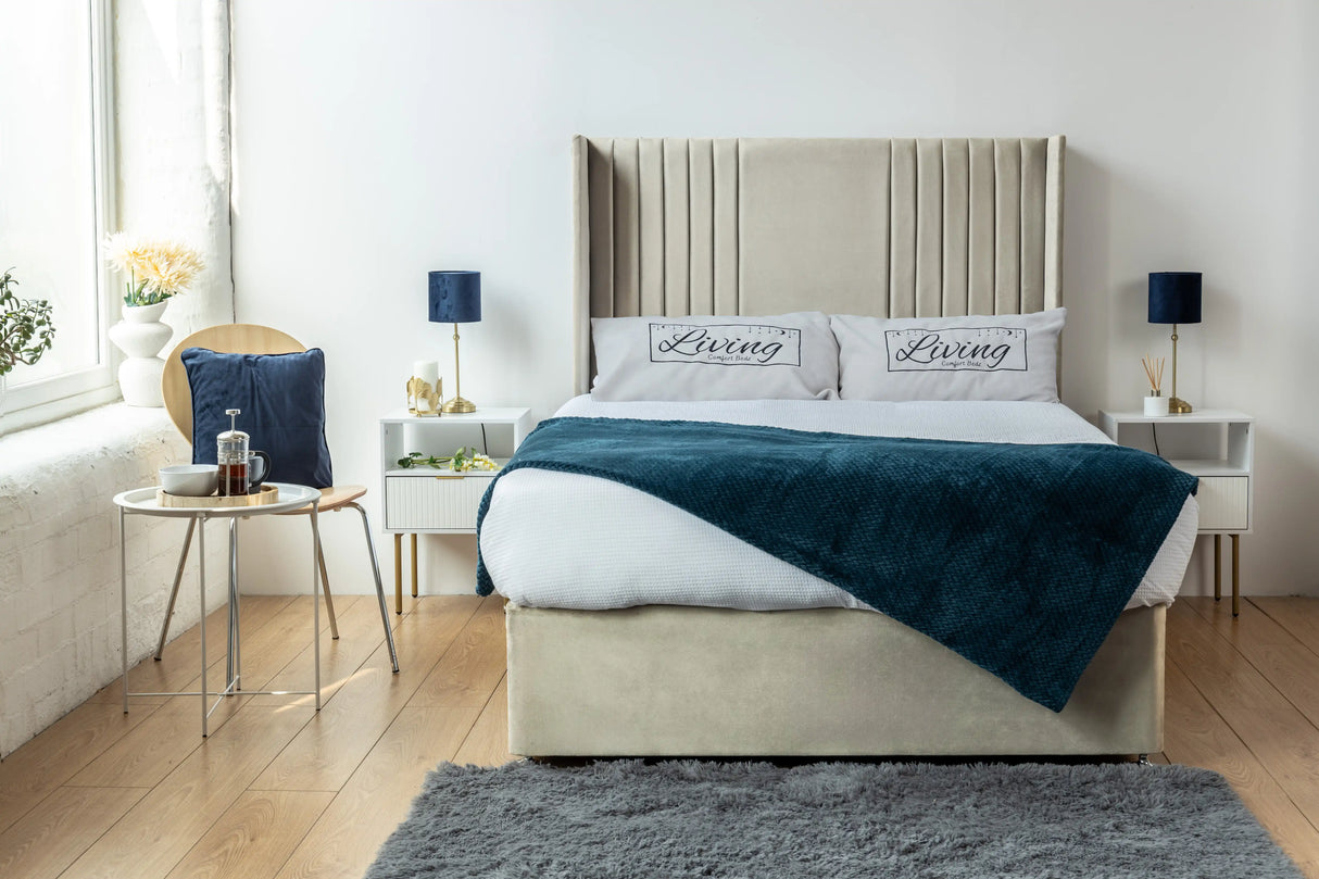 Skyline wingback Divan Bed