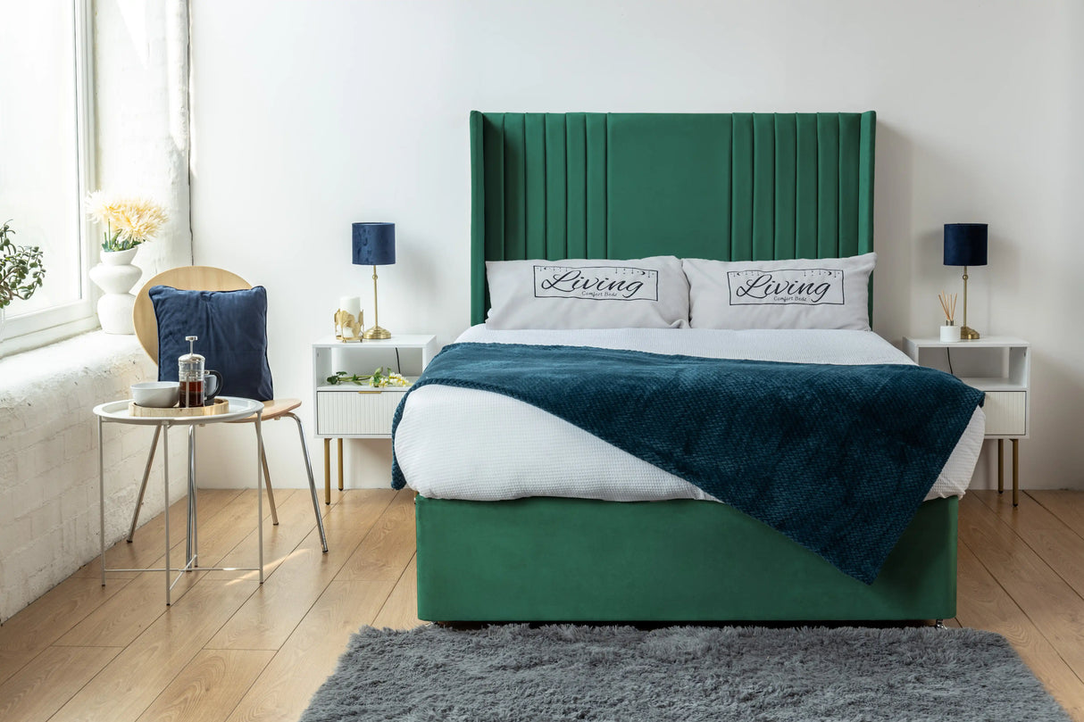 Skyline wingback Divan Bed