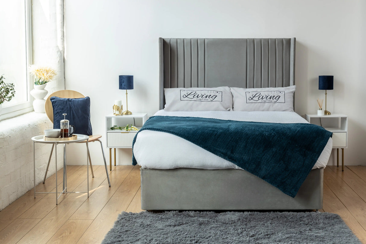 Skyline wingback Divan Bed