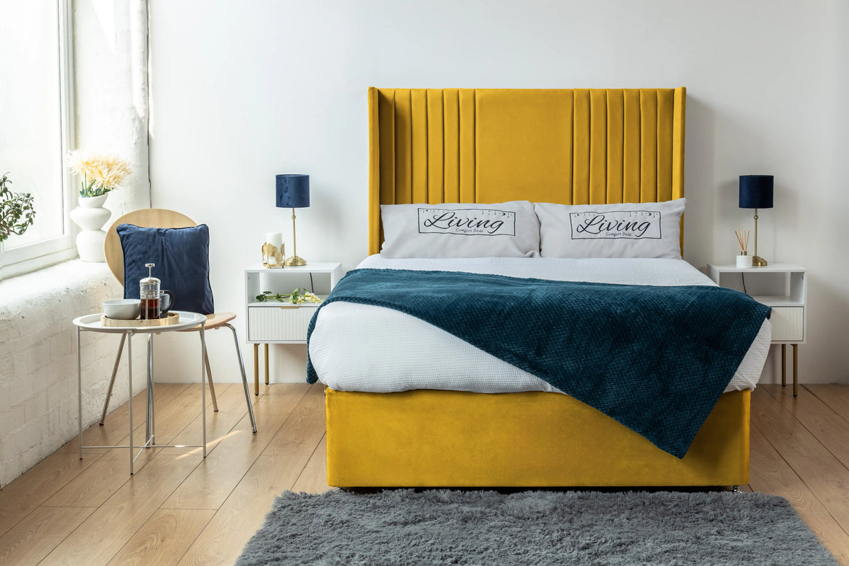 Skyline wingback Divan Bed