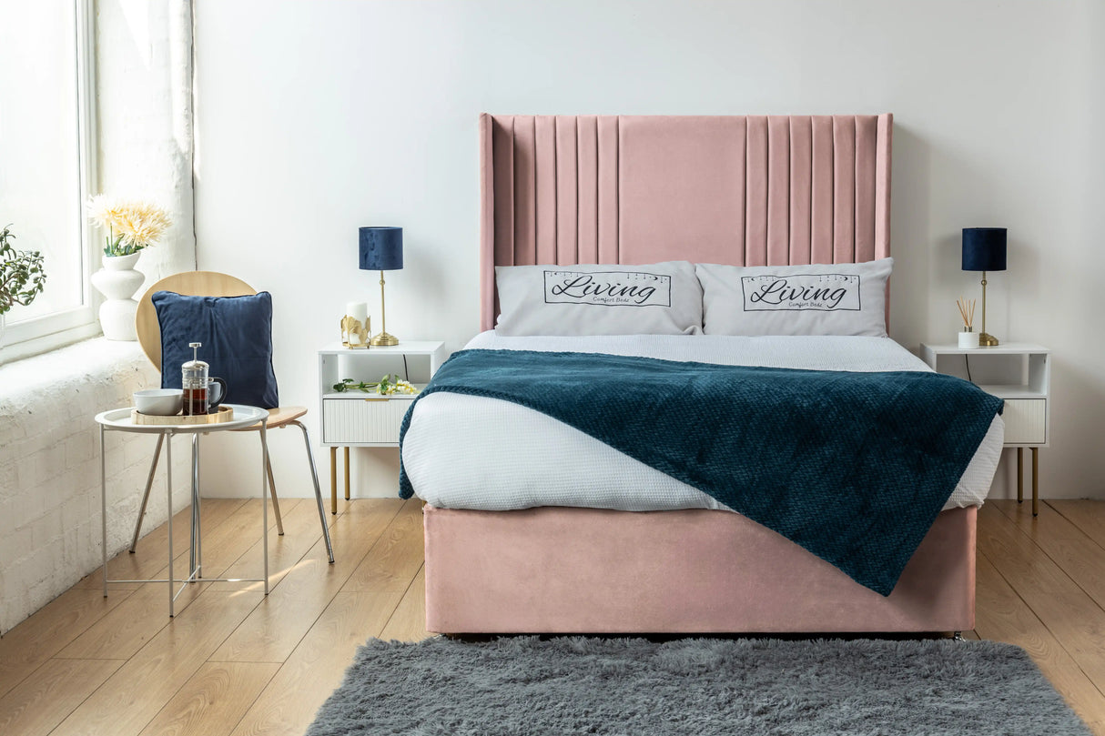 Skyline wingback Divan Bed