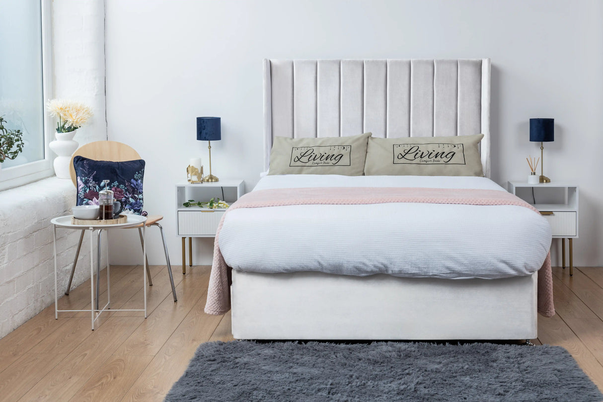 Bella Wingback Divan Bed