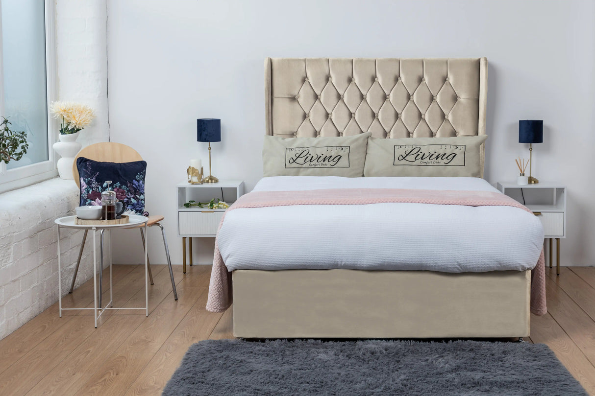 Mary Wingback Divan Bed