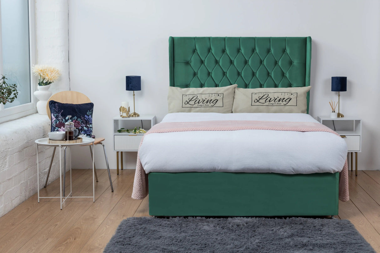 Mary Wingback Divan Bed