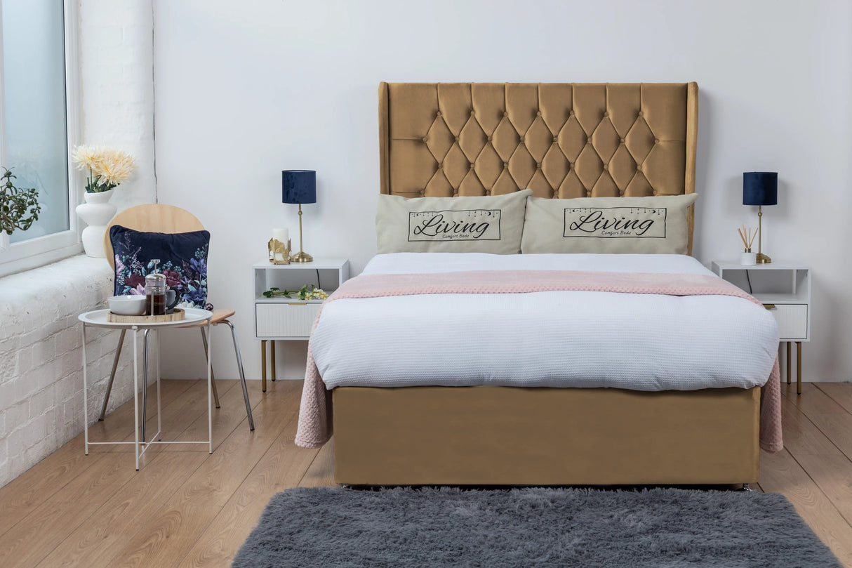 Mary Wingback Divan Bed