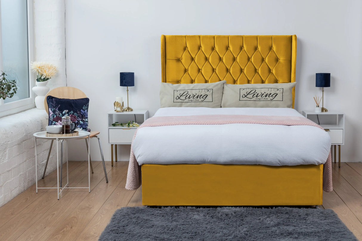 Mary Wingback Divan Bed