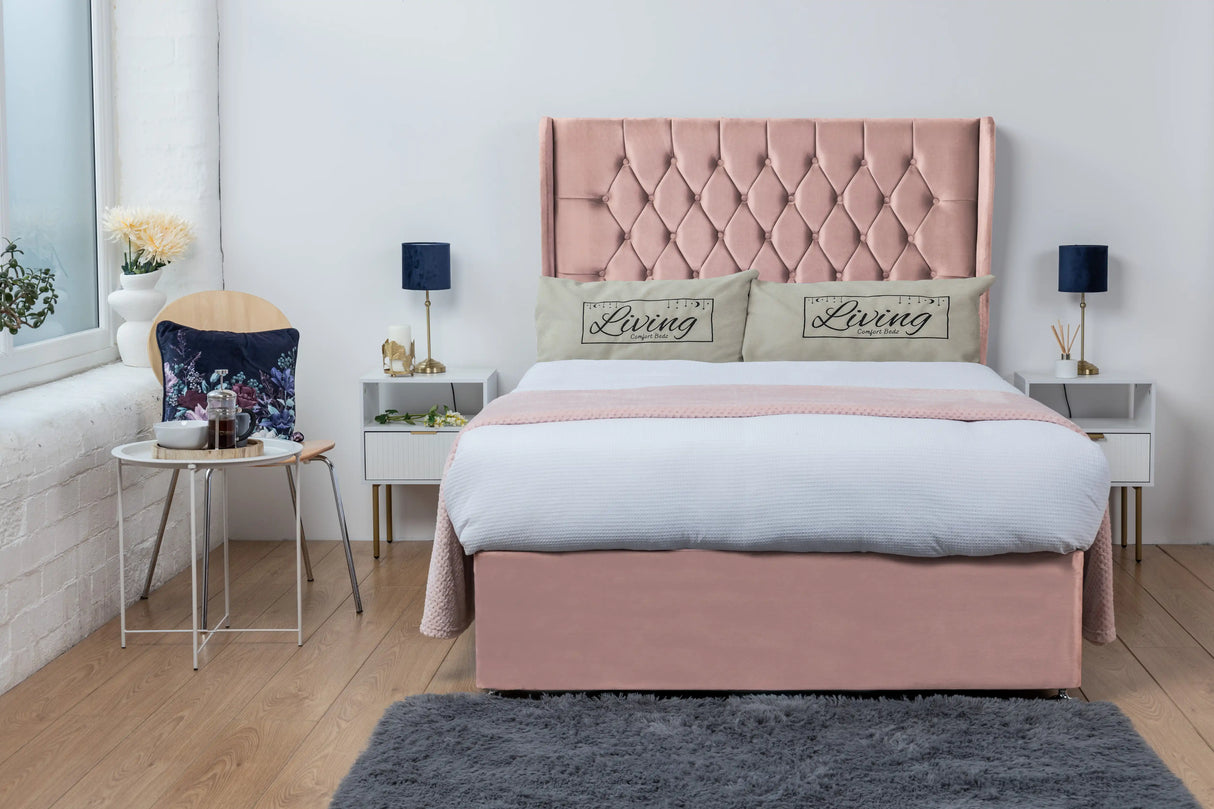 Mary Wingback Divan Bed