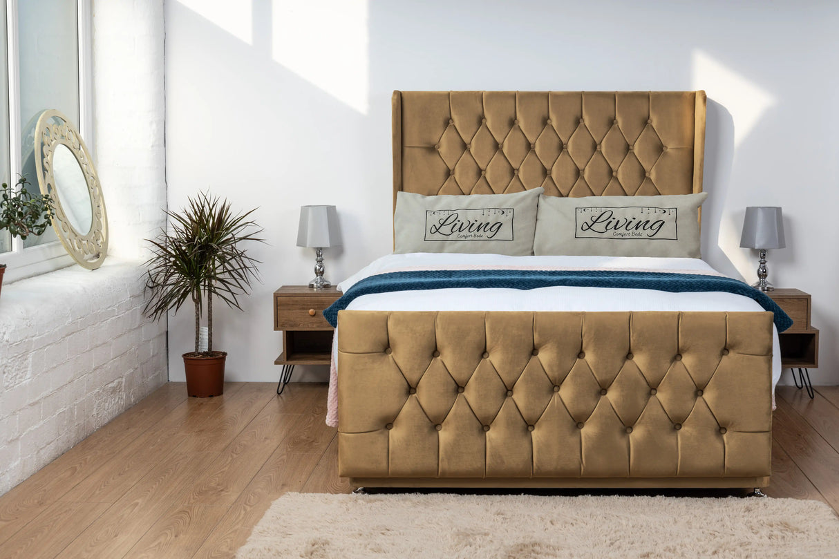 Balamore WingBack Divan Bed
