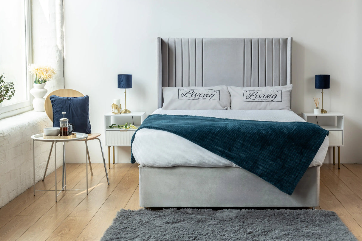 Skyline wingback Divan Bed