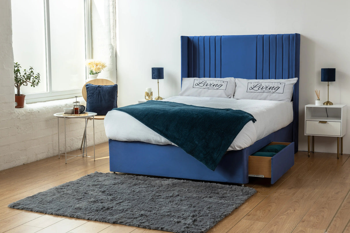 Skyline wingback Divan Bed