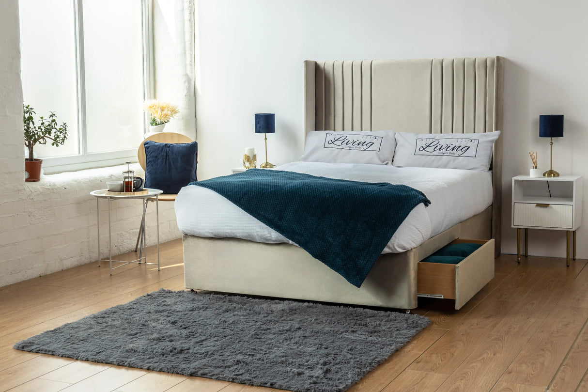 Skyline wingback Divan Bed