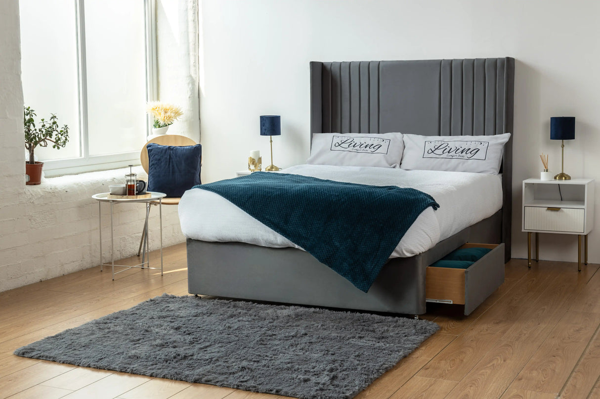 Skyline wingback Divan Bed