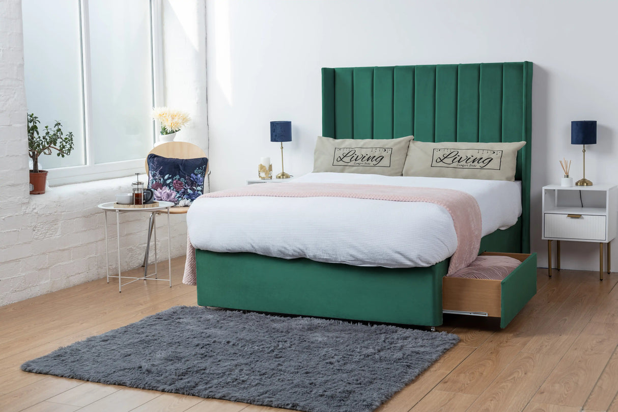 Bella Wingback Divan Bed