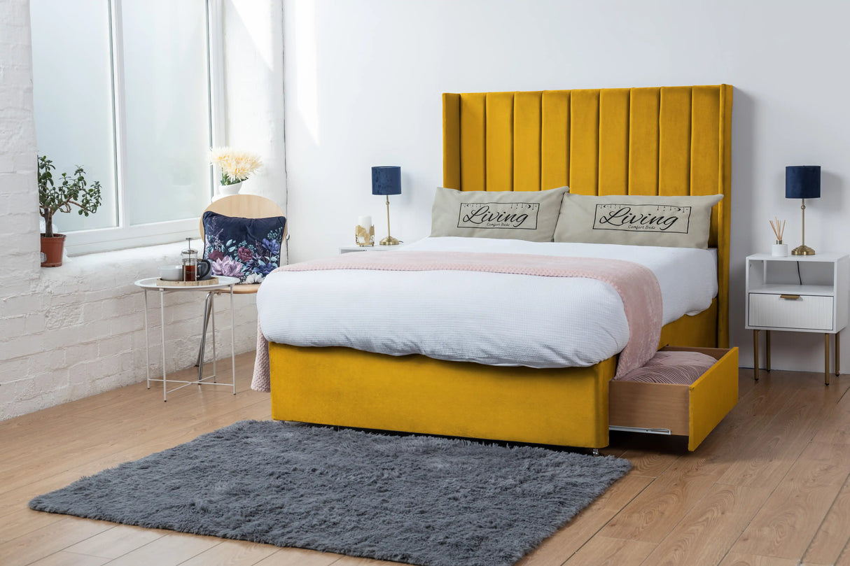 Bella Wingback Divan Bed