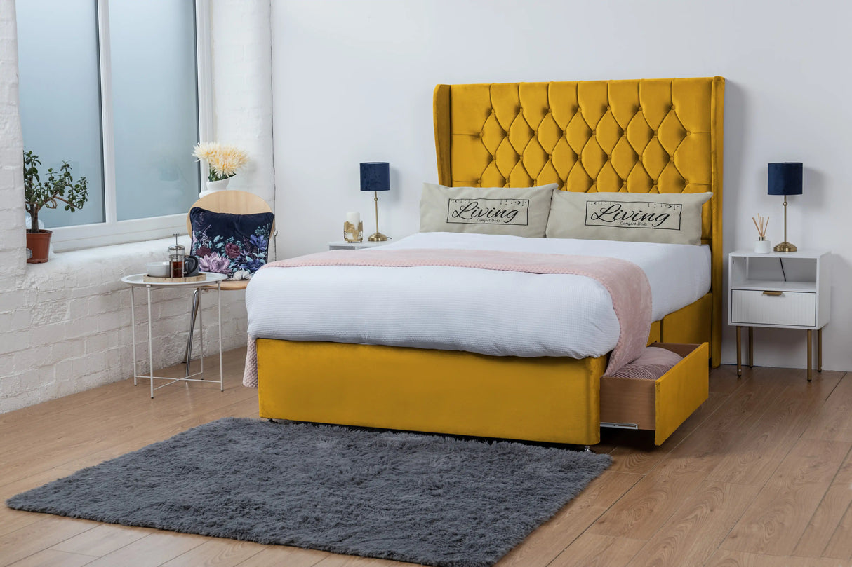 Mary Wingback Divan Bed