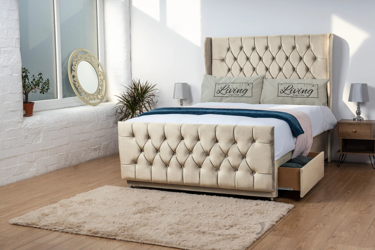 Balamore WingBack Divan Bed