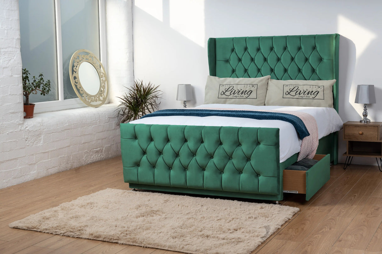 Balamore WingBack Divan Bed