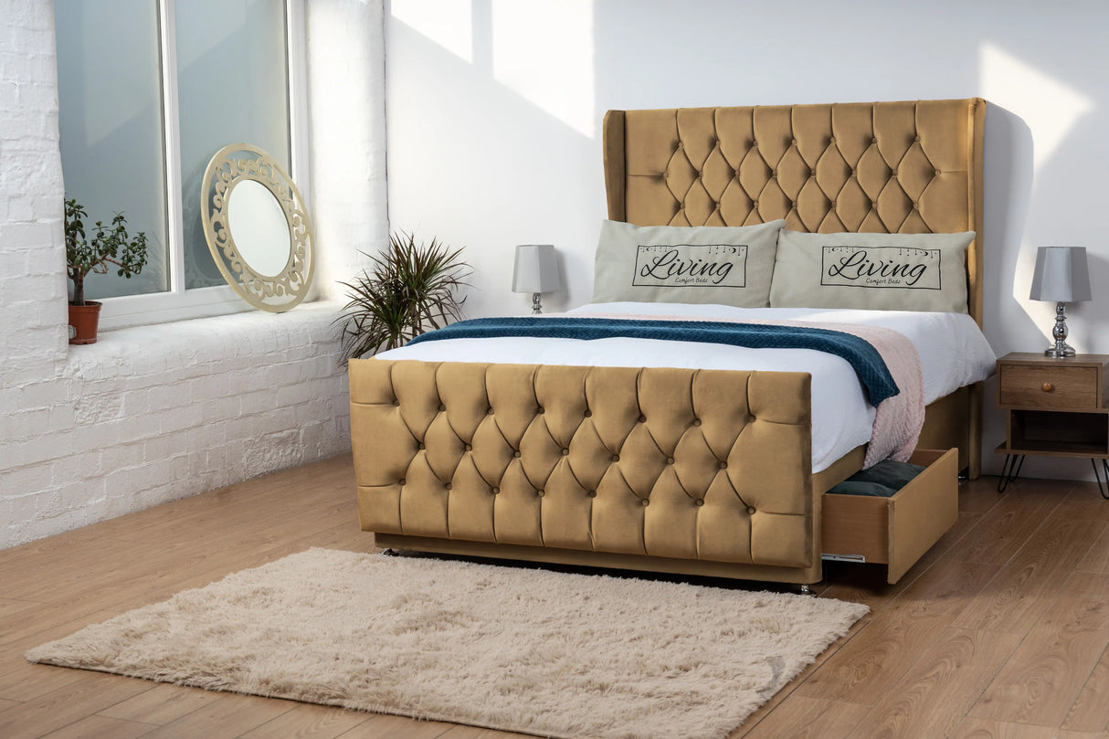 Balamore WingBack Divan Bed