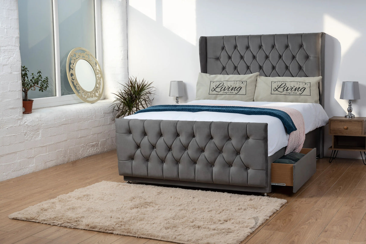 Balamore WingBack Divan Bed