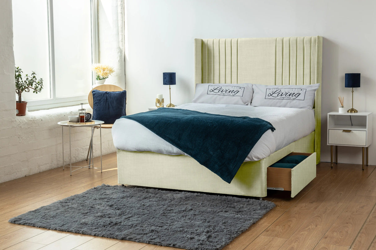Skyline wingback Divan Bed
