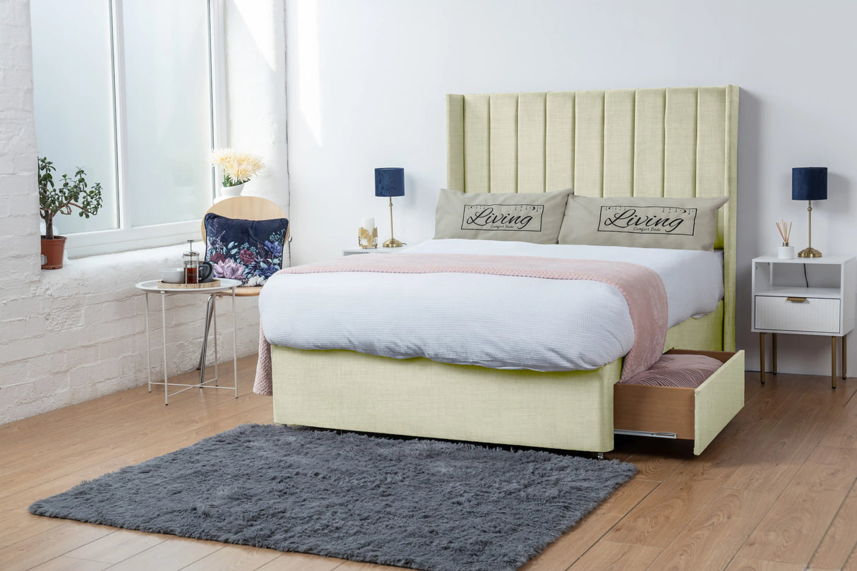 Bella Wingback Divan Bed