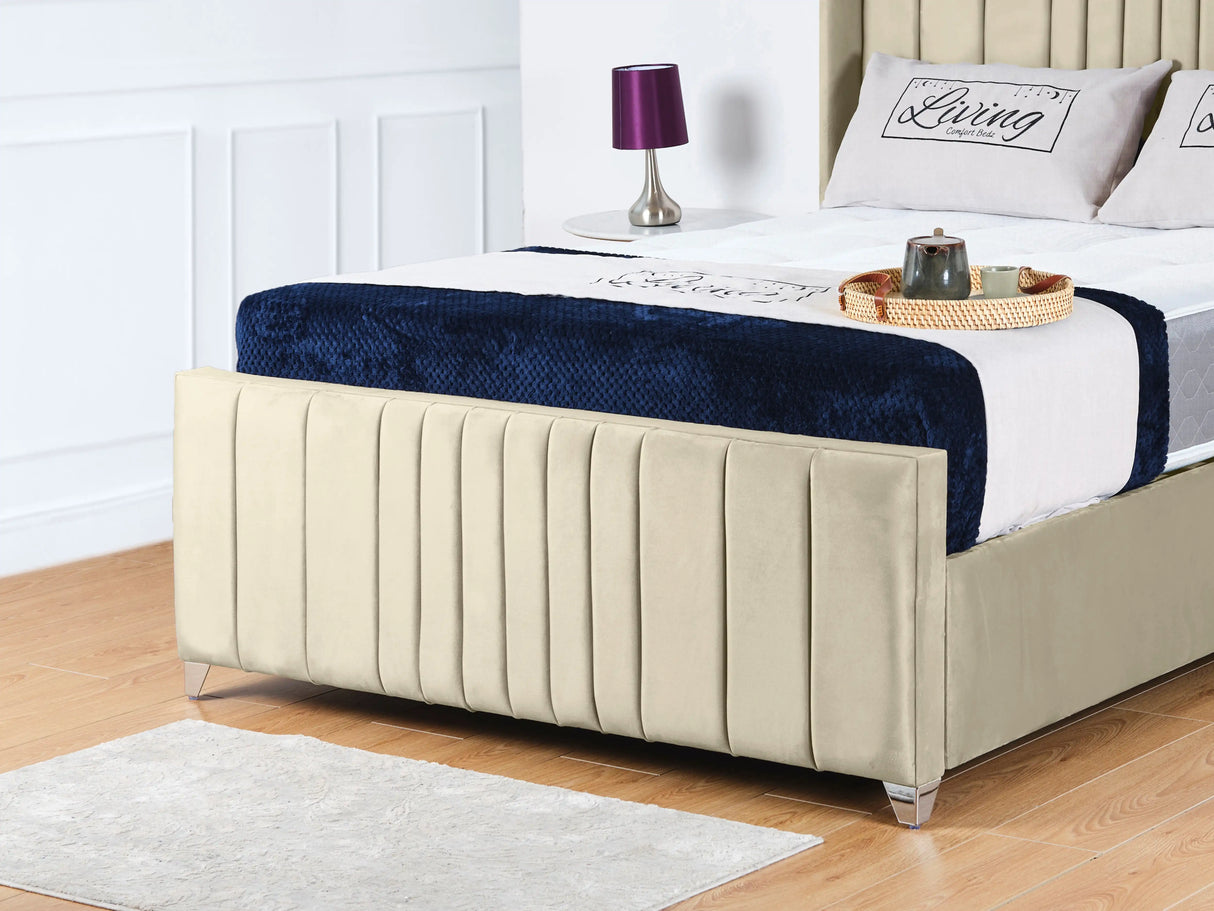 Balmoral Wingback Upholstered Bed