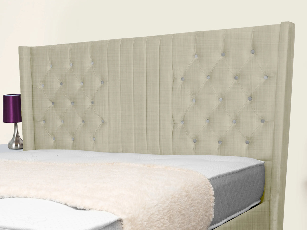 Middleton Wingback Upholstered Bed