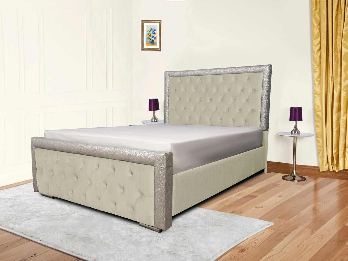 Glitz Upholstered Bed