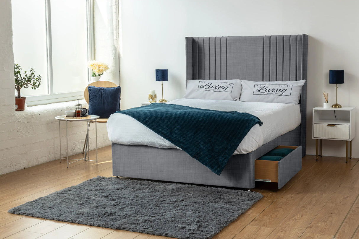 Skyline wingback Divan Bed