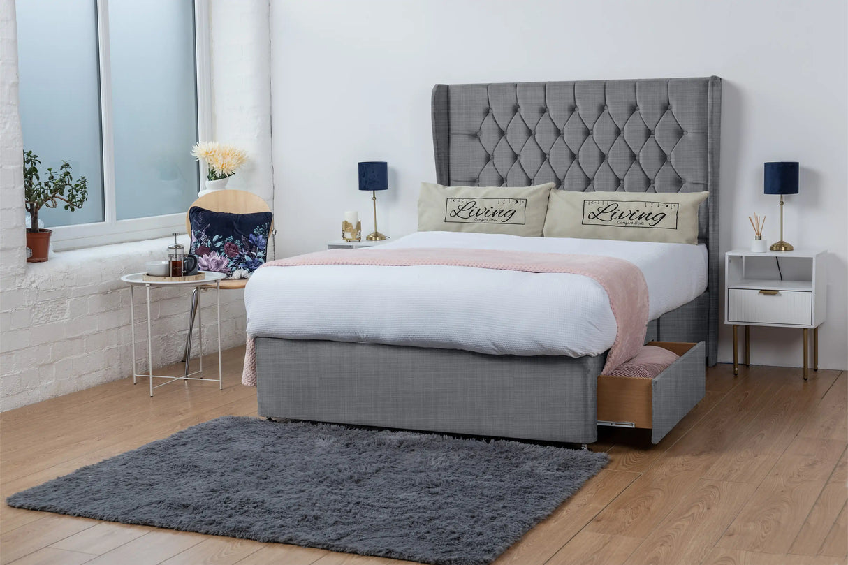 Mary Wingback Divan Bed