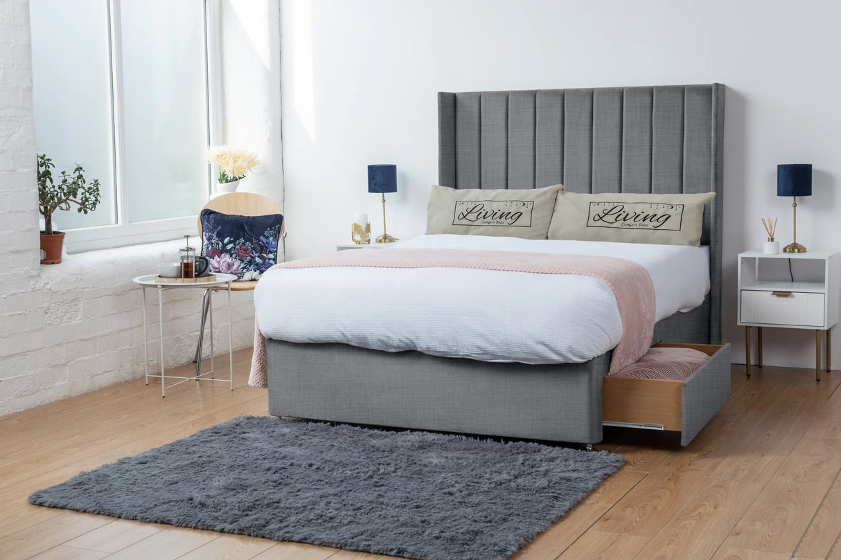 Bella Wingback Divan Bed