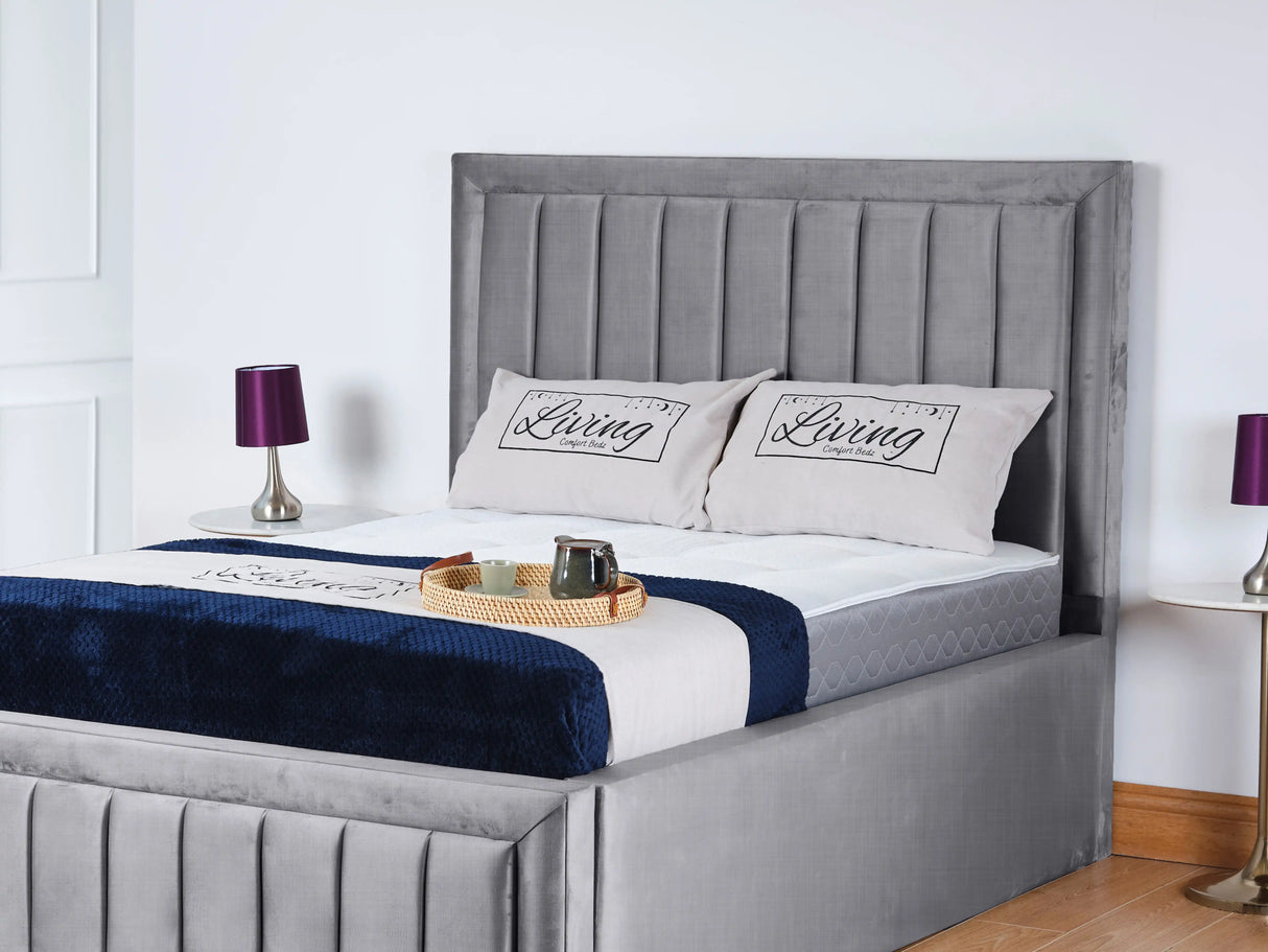 Linea Panel Upholstered Bed