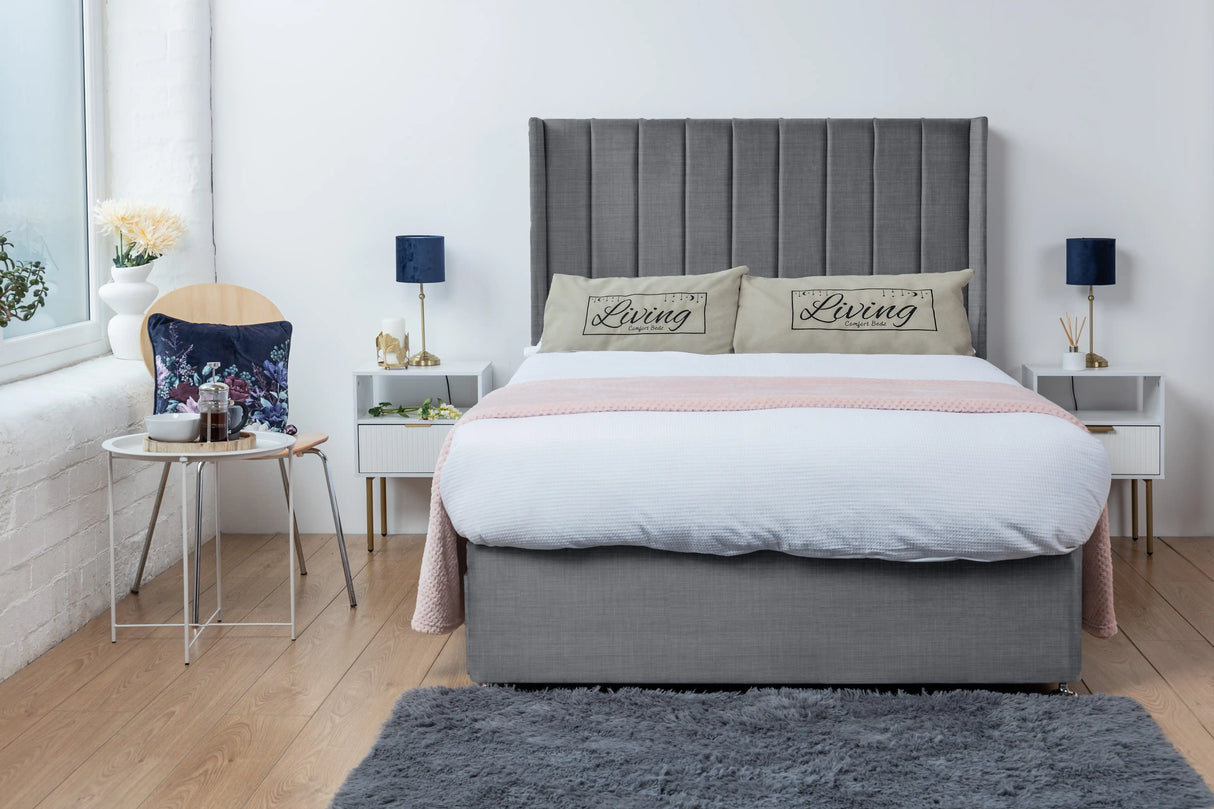 Bella Wingback Divan Bed