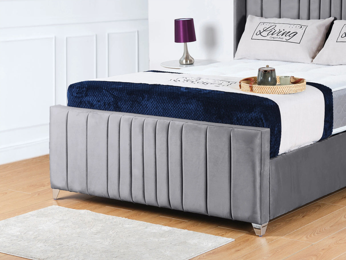 Balmoral Wingback Upholstered Bed