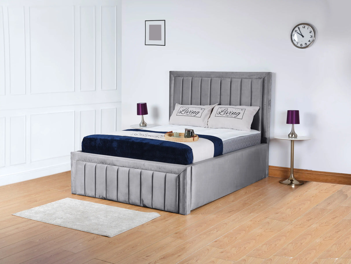 Linea Panel Upholstered Bed