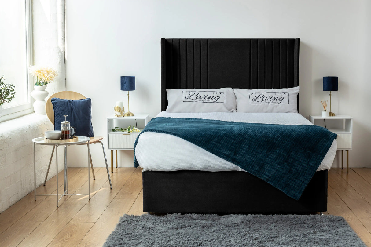 Skyline wingback Divan Bed