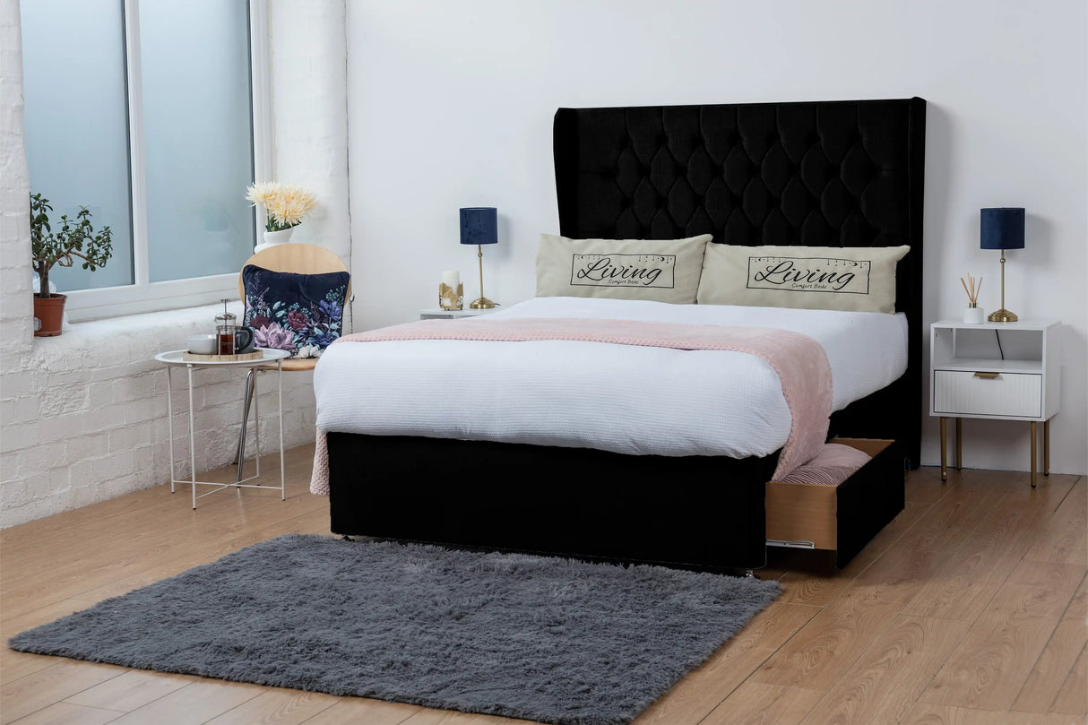 Mary Wingback Divan Bed