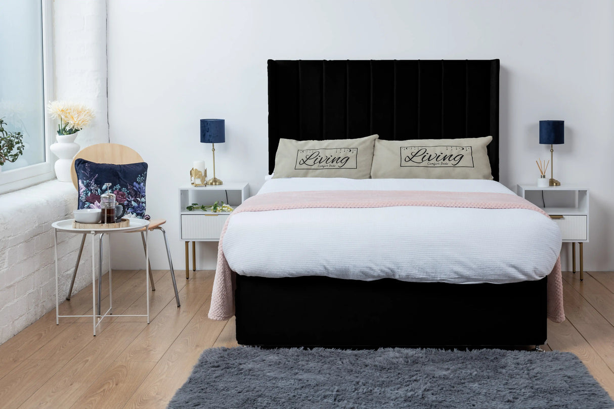 Bella Wingback Divan Bed