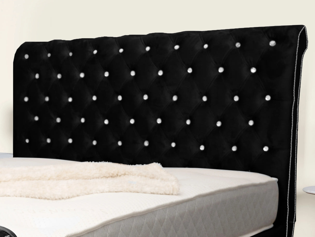 Swanzy Sleigh Upholstered Bed