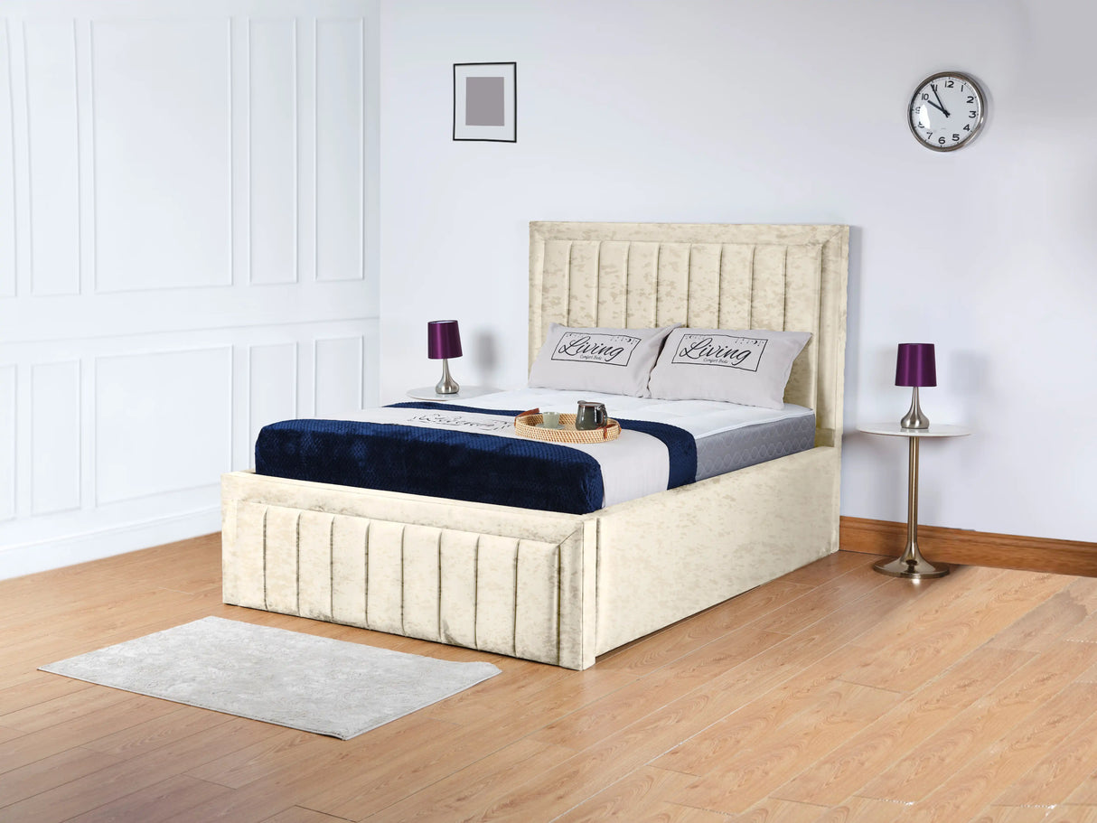 Linea Panel Upholstered Bed