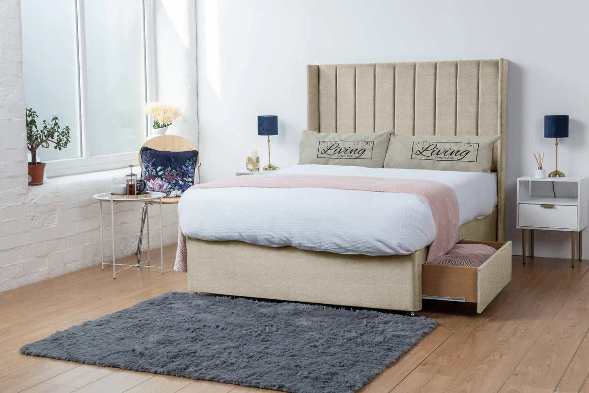 Bella Wingback Divan Bed