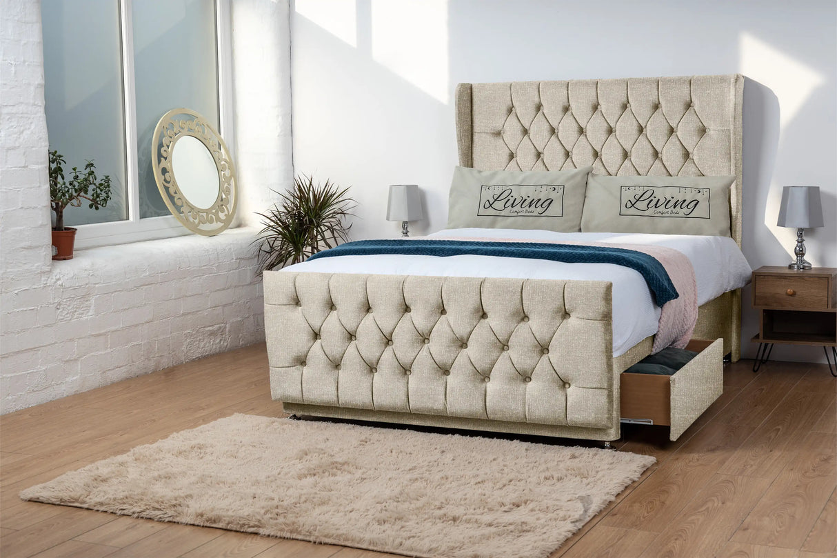 Balamore WingBack Divan Bed