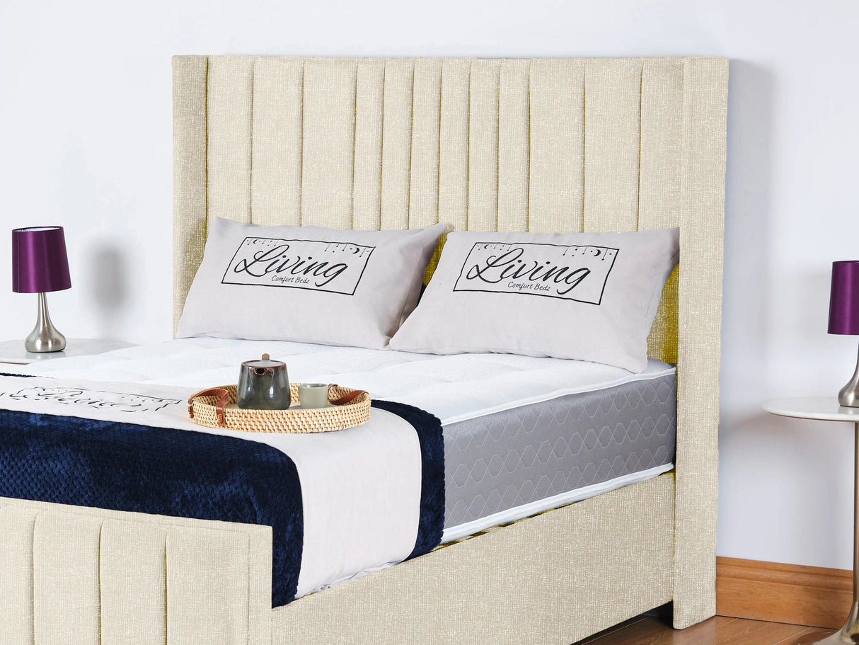 Balmoral Wingback Upholstered Bed