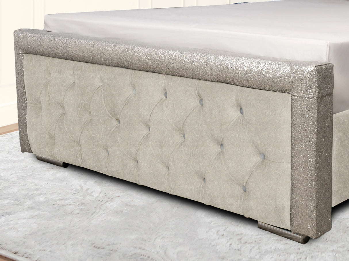Glitz Upholstered Bed