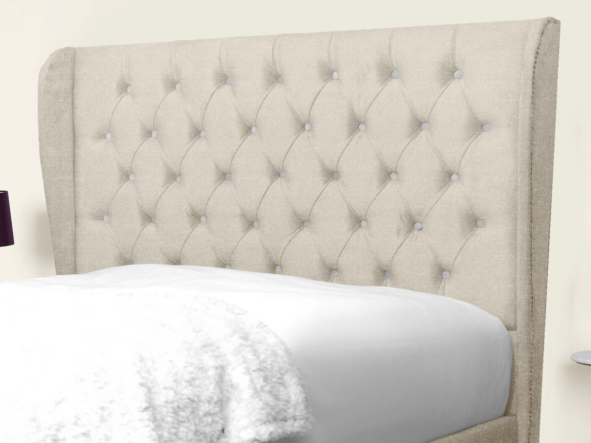 Cierra Wingback Upholstered Bed