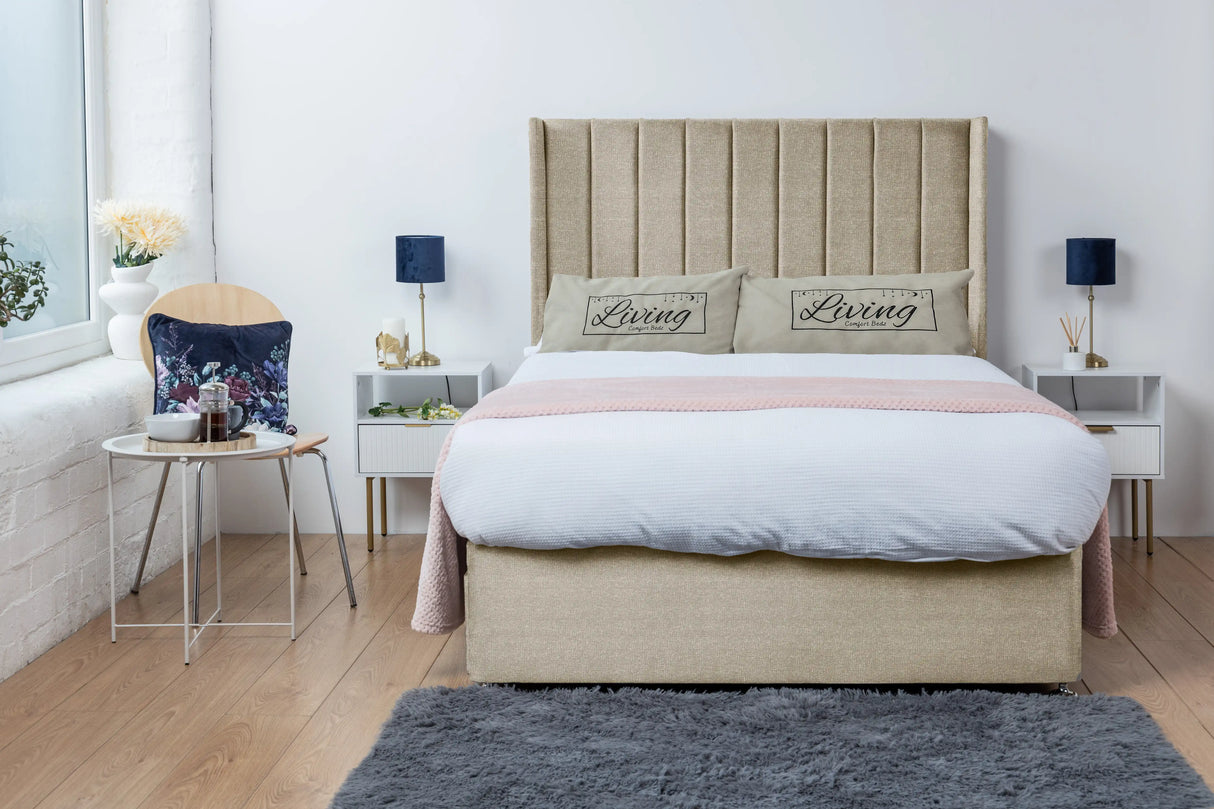 Bella Wingback Divan Bed