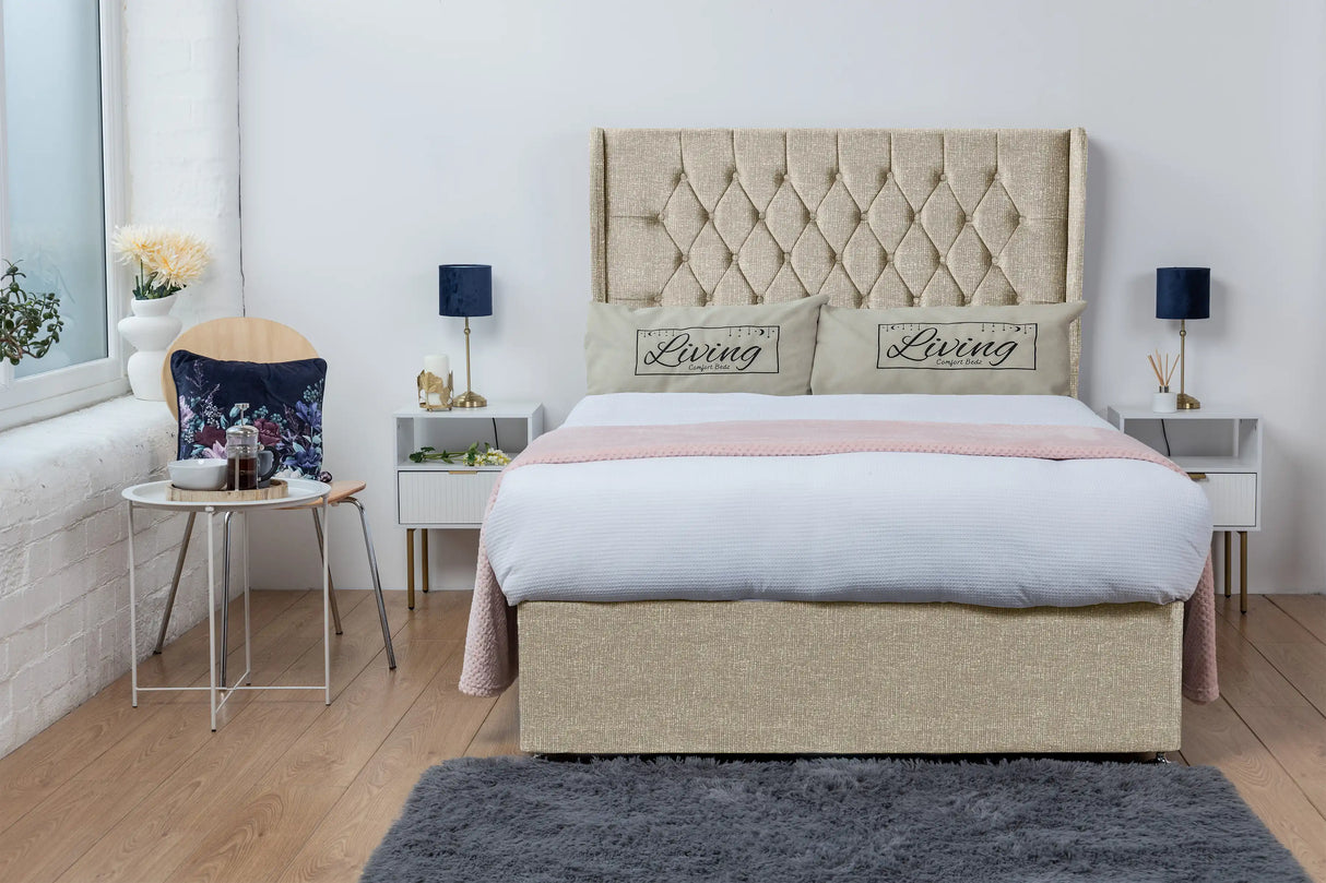 Mary Wingback Divan Bed